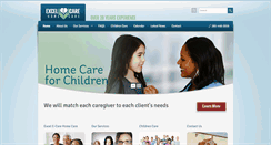 Desktop Screenshot of excelehomecare.com